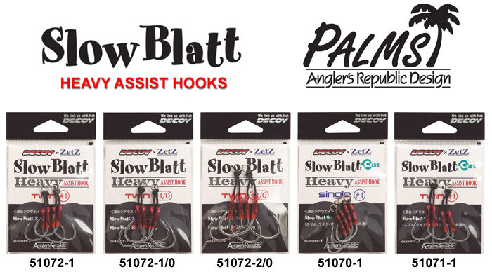 Palms Slow Blatt Heavy Assist Hooks