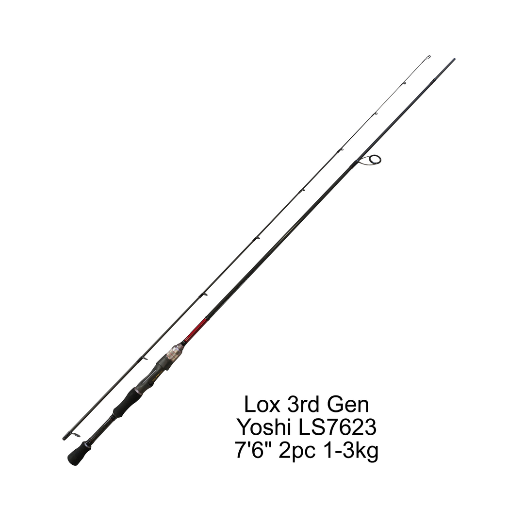 Lox Yoshi Gen III Ultra Light Spin Rod