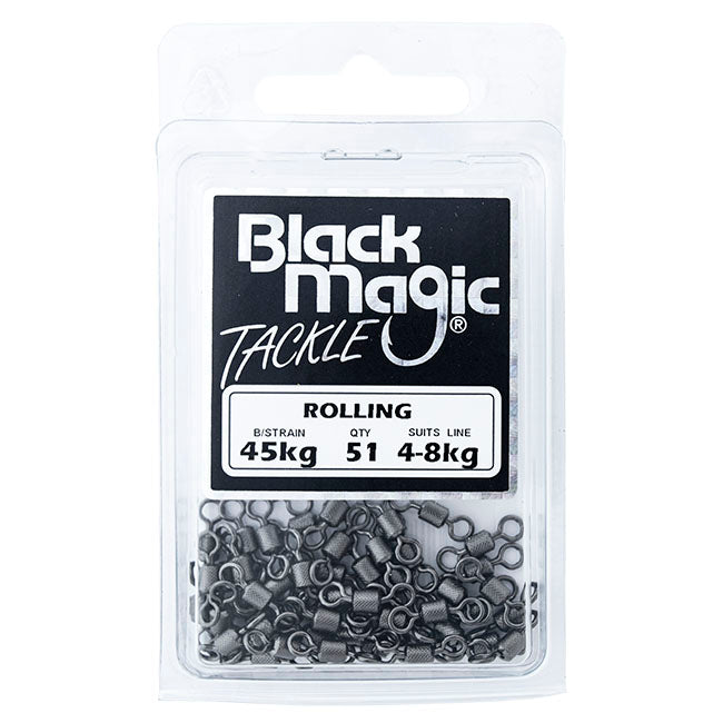 Black Magic Rolling Swivels Economy Pack