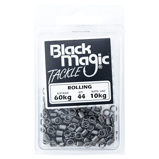 Black Magic Rolling Swivels Economy Pack