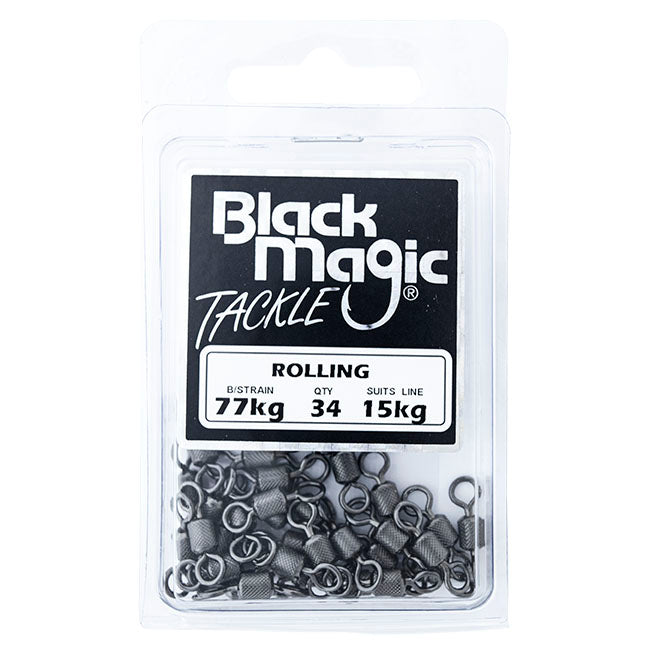 Black Magic Rolling Swivels Economy Pack