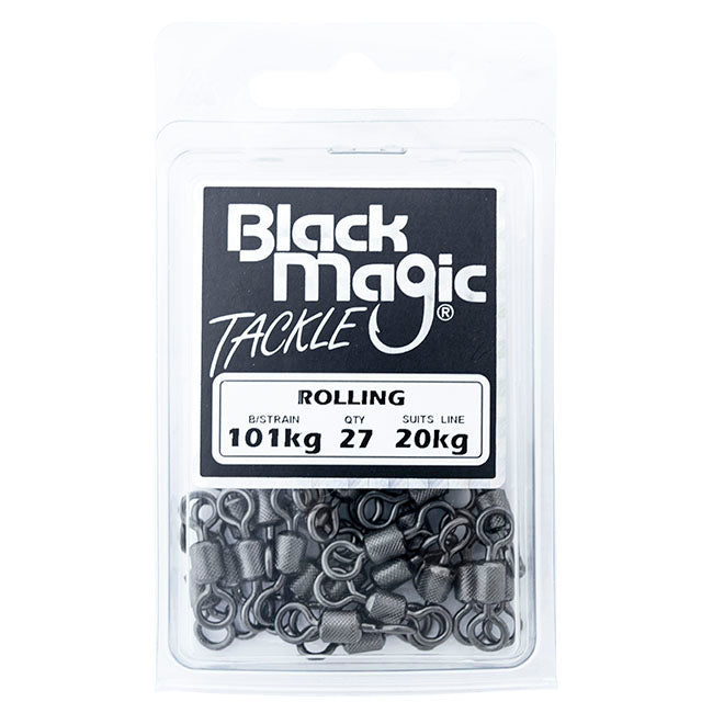 Black Magic Rolling Swivels Economy Pack