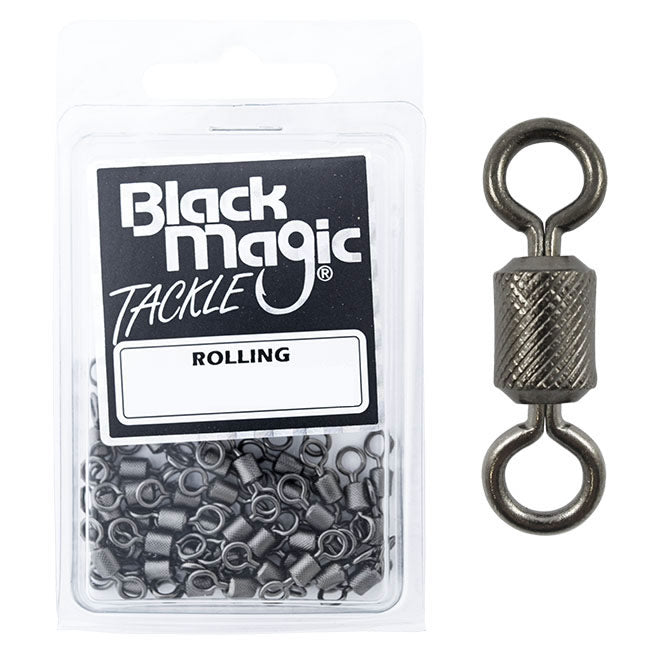 Black Magic Rolling Swivels Economy Pack