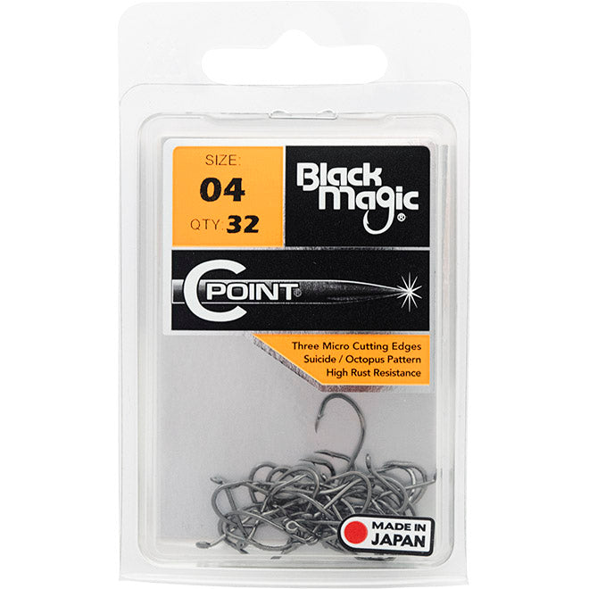 Black Magic C Point Hooks Economy Pack