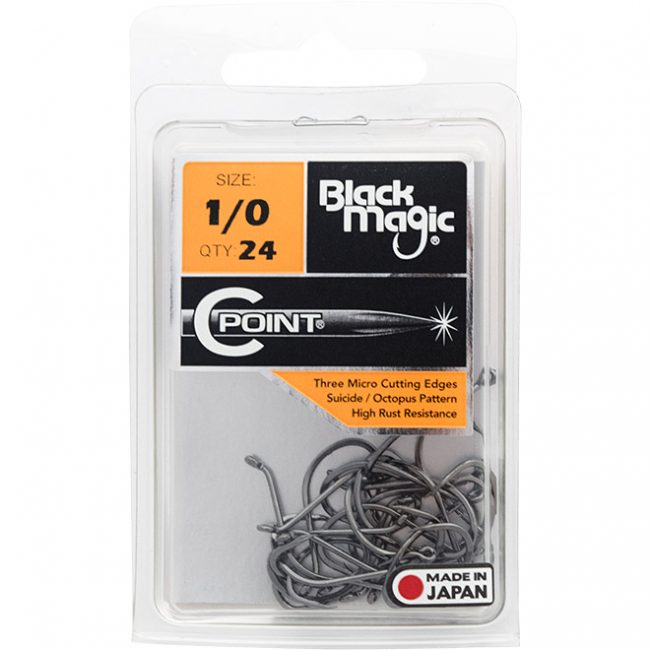 Black Magic C Point Hooks Economy Pack