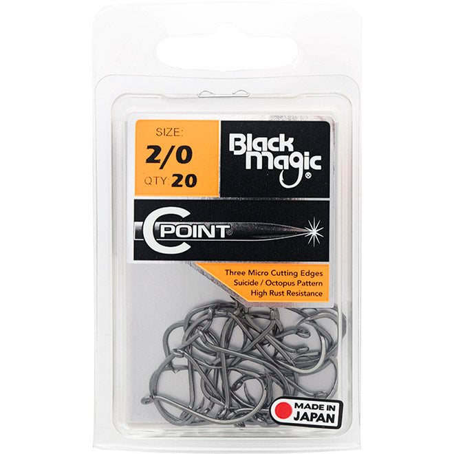 Black Magic C Point Hooks Economy Pack