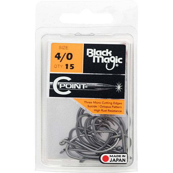 Black Magic C Point Hooks Economy Pack