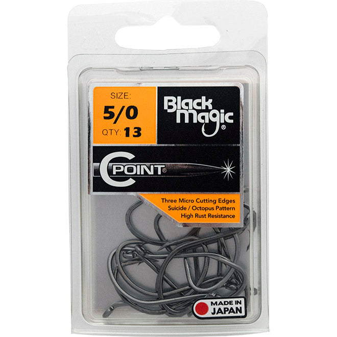 Black Magic C Point Hooks Economy Pack