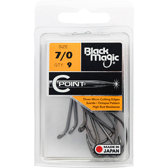 Black Magic C Point Hooks Economy Pack