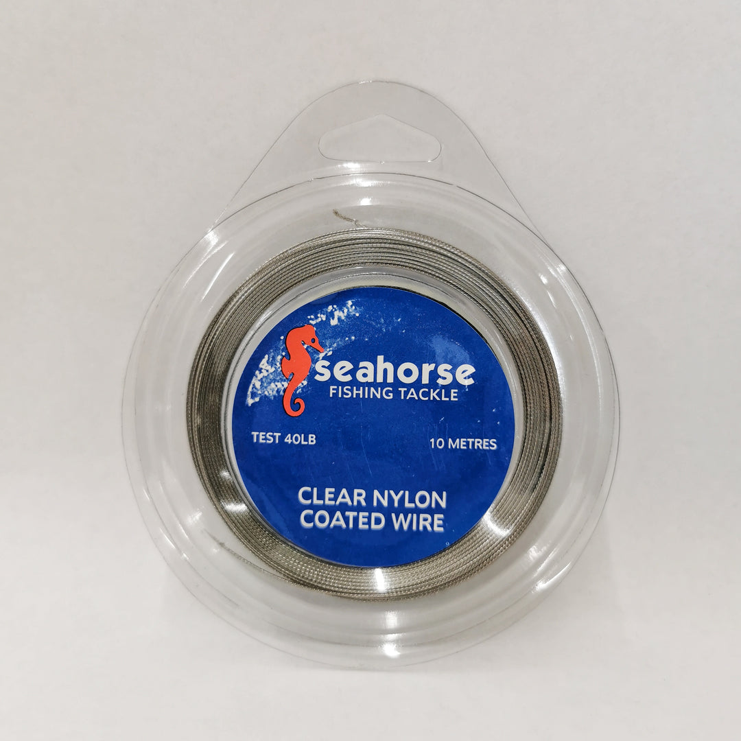 Seahorse Clear Nylon Coated Wire 10m