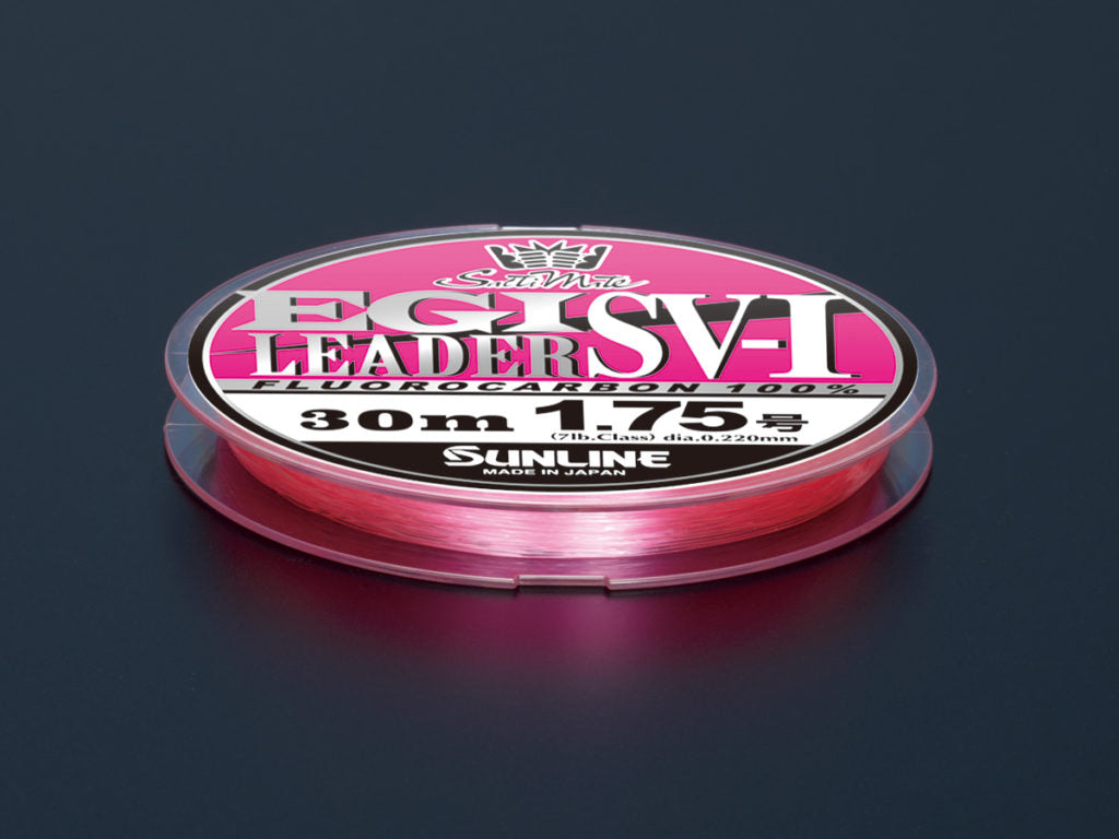 Sunline EGI Pink SV-1 FC Leader 30m (New Package)