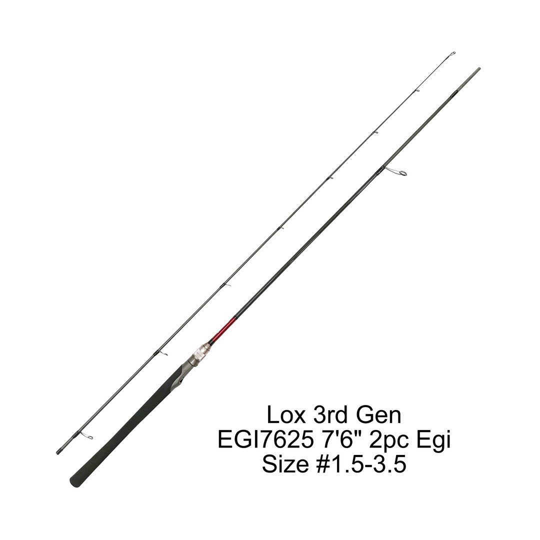 Lox Yoshi Gen III Egi Rod