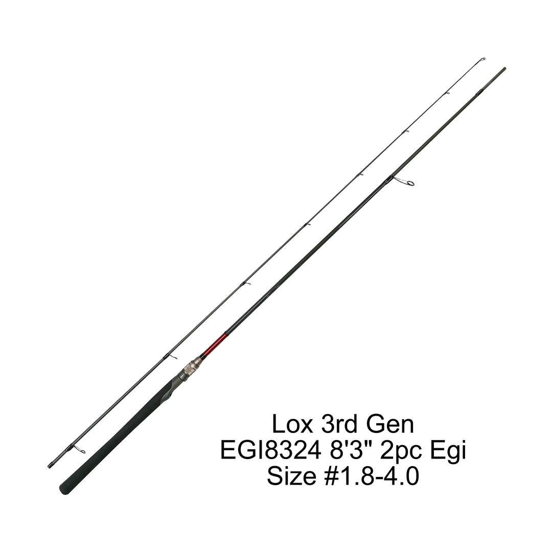 Lox Yoshi Gen III Egi Rod
