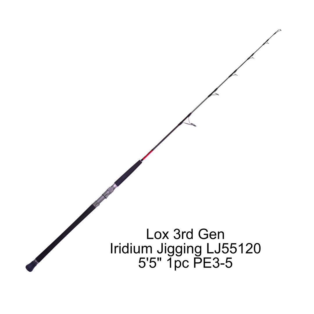 Lox Rods Lox Gen III Jigging Rod – Anglerpower Fishing Tackle
