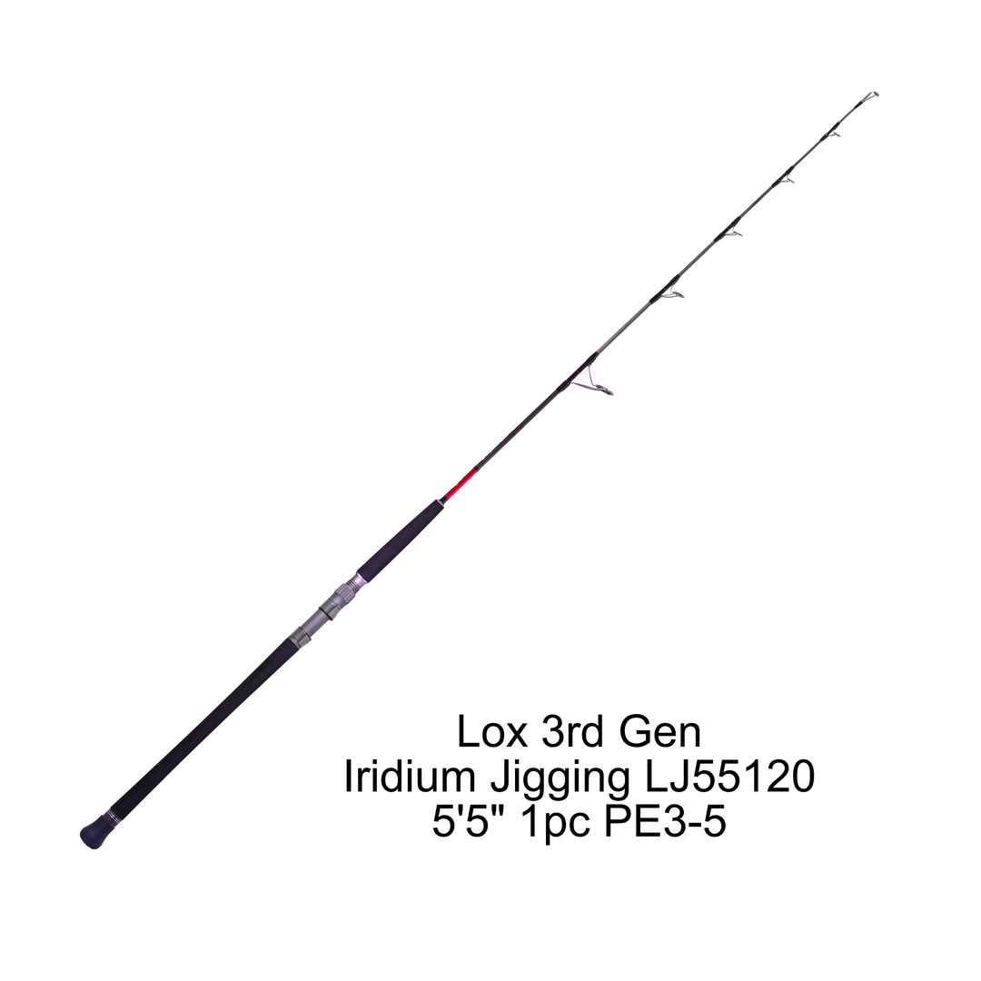Lox Gen III Jigging Rod – Anglerpower Fishing Tackle