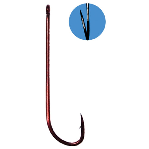 Gamakatsu Long Shank Hooks Red