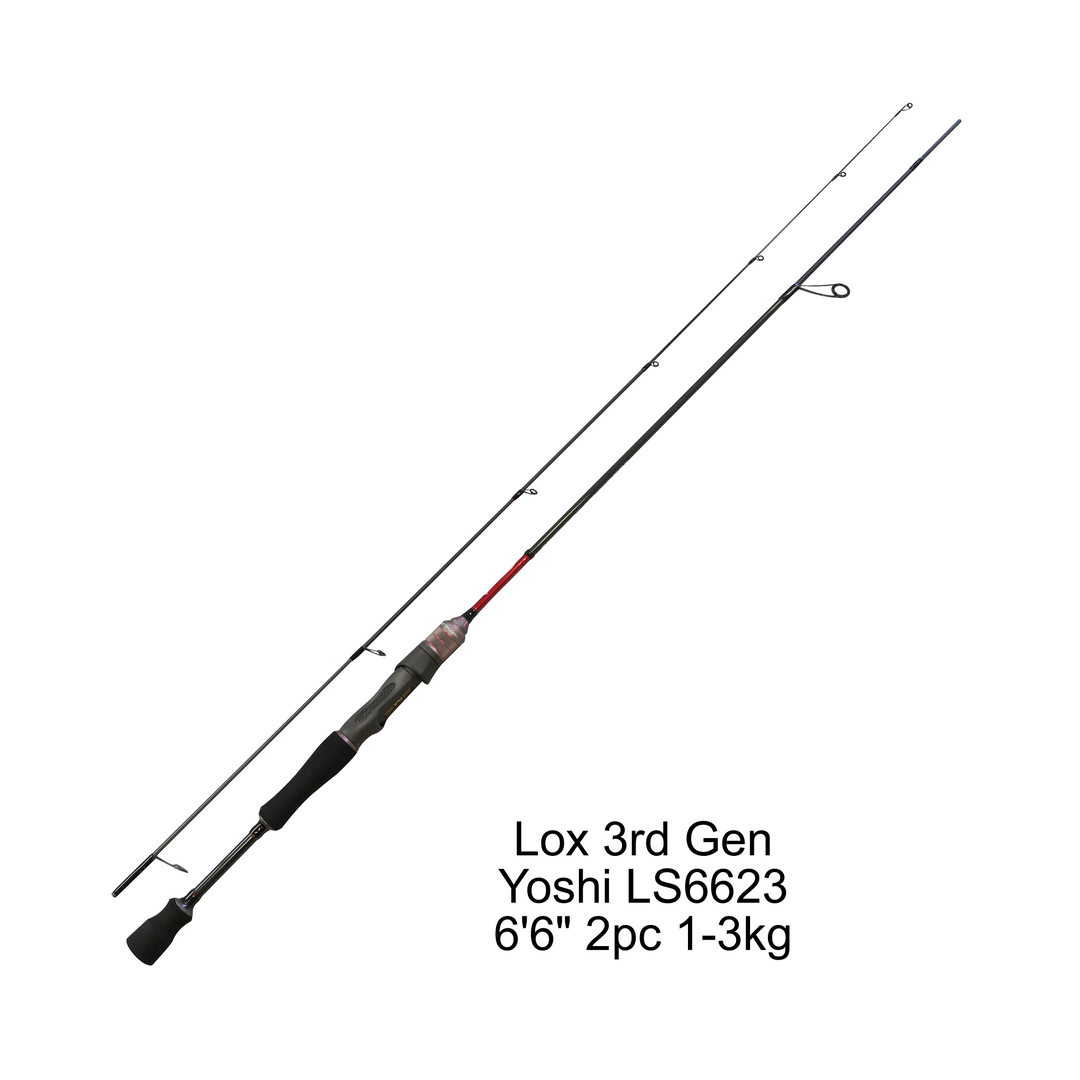 Lox Yoshi Gen III Ultra Light Spin Rod