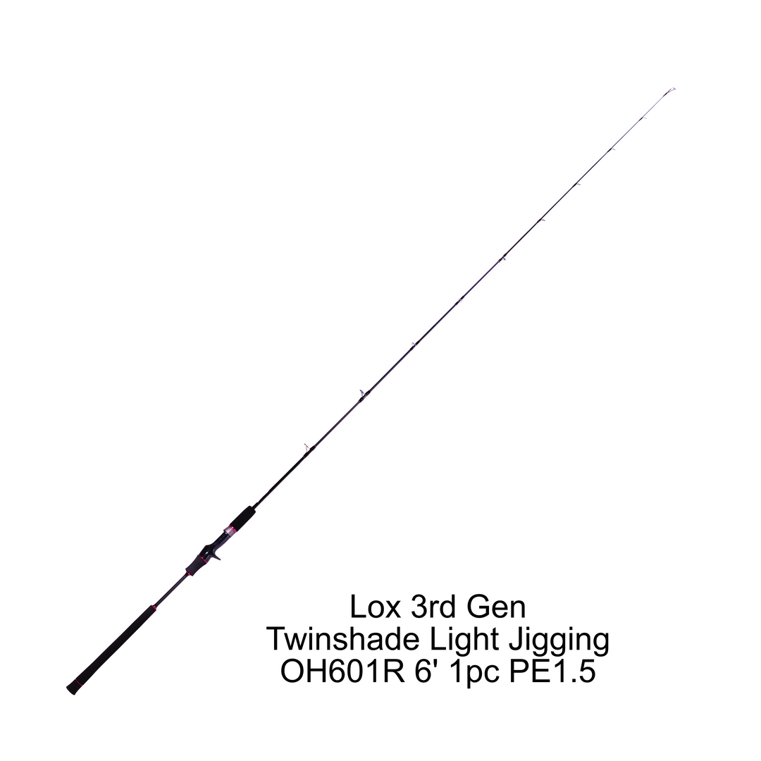 Lox Rods Lox Gen III Jigging Rod – Anglerpower Fishing Tackle