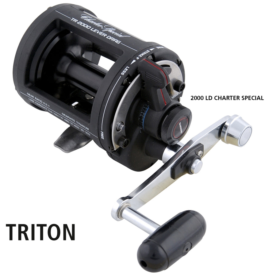 cheap overhead fishing reels Shimano TLD Triton Tackle World The new Tiagra reels finally bring the strength and reliability of a solid aluminum frame to members of the Tiagra family Spinning Overhead Rod Combo Fishing