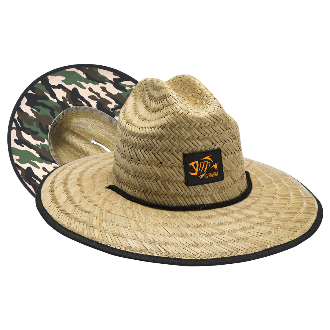 GLoomis Camo Sunseeker Straw Hat