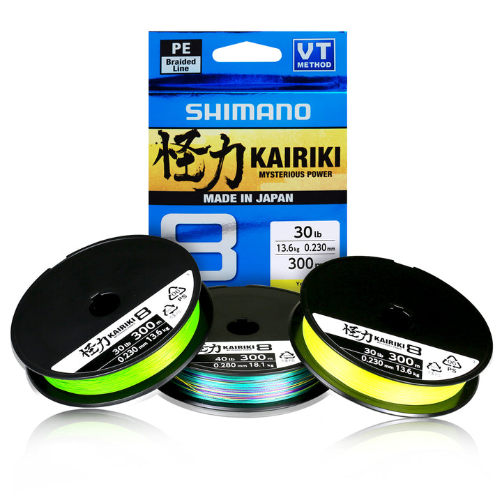 Shimano Kairiki 8 Braid 150m Yellow