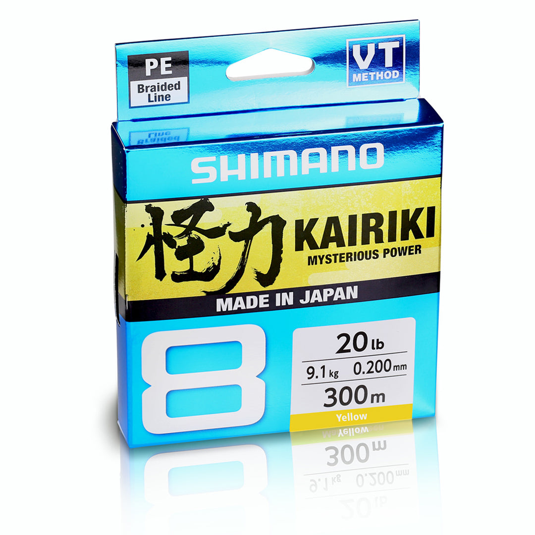 Shimano Kairiki 8 Braid 150m Yellow