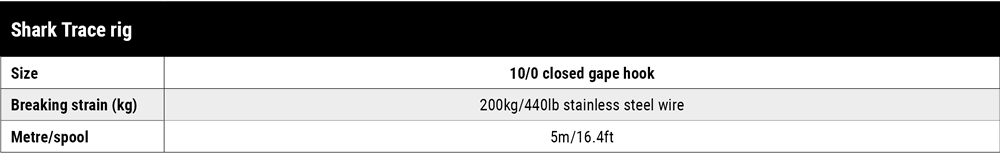 Black Magic Shark Trace 200kg 5m