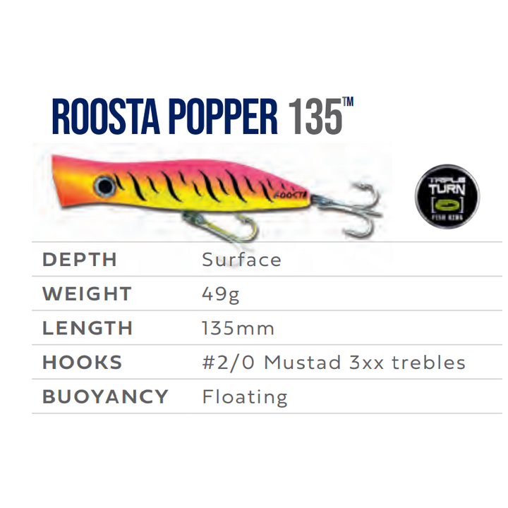 HALCO ROOSTA POPPER 135