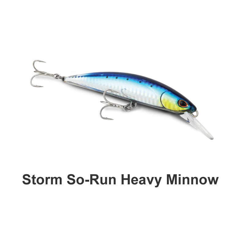 Storm So-Run Heavy Minnow 90mm Cast Lure