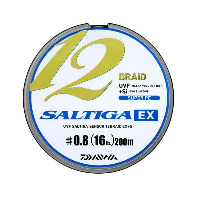 Daiwa Saltiga 12 BRAID UVF PE+SI LINE 300m