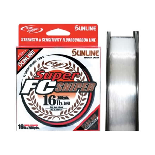 Sunline Super FC Sniper Fluorocarbon Line 200yds