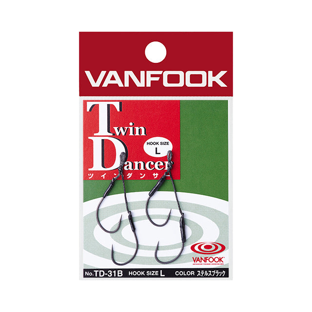 VANFOOK Twin Dancer Assist Hooks TD-31B