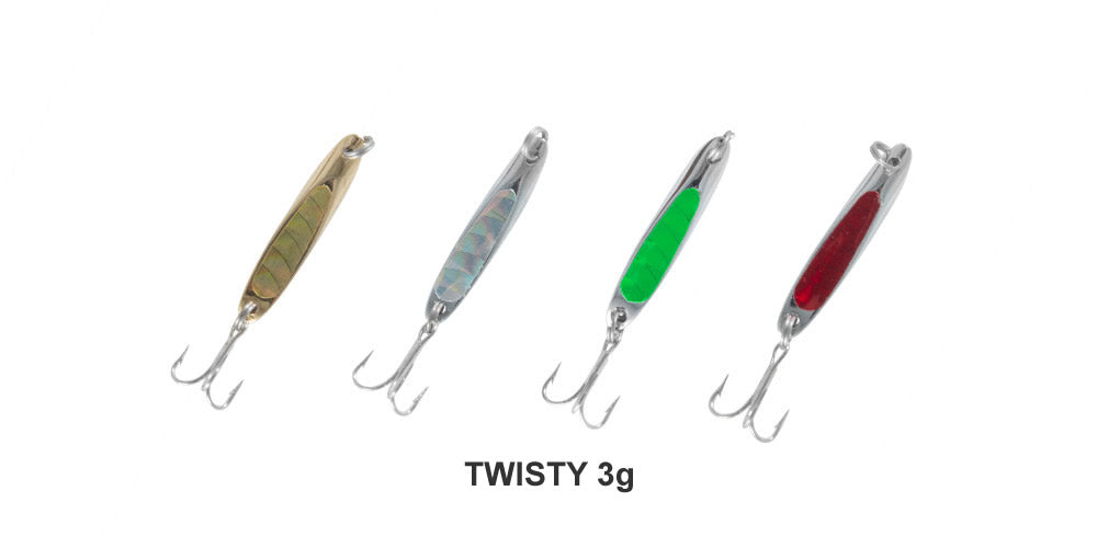 HALCO TWISTY Chrome Metal Lure