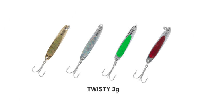 HALCO TWISTY Chrome Metal Lure