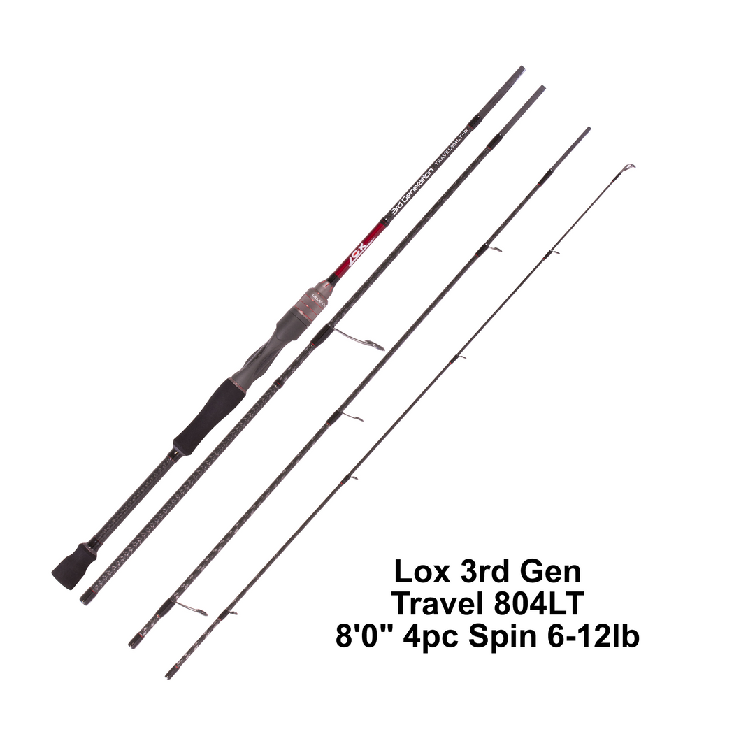 Lox Rods Lox Gen III Travel Rod – Anglerpower Fishing Tackle