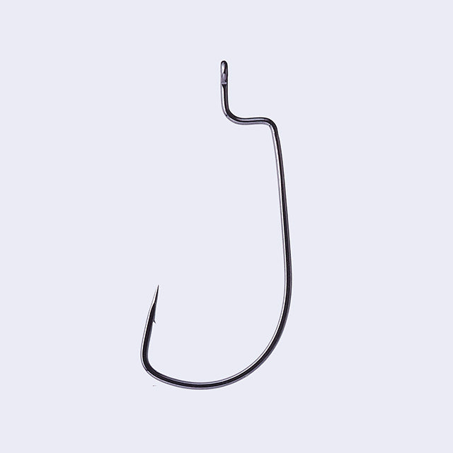 VANFOOK Worm 35B Hooks Black Fine Wire