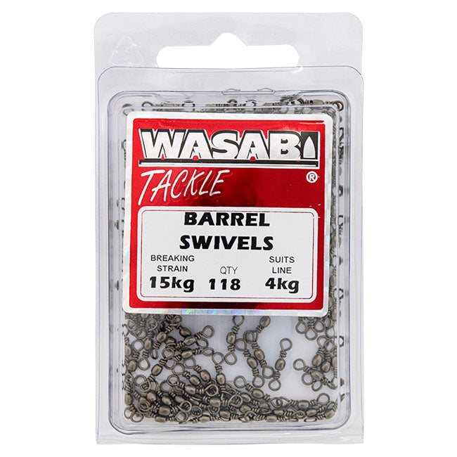 Wasabi Barrel Swivels Medium Pack