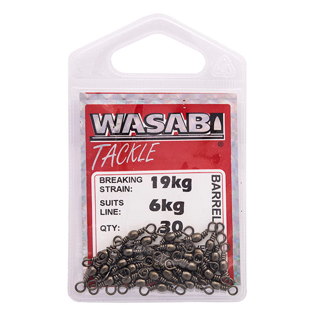 Wasabi Barrel Swivels Small Pack