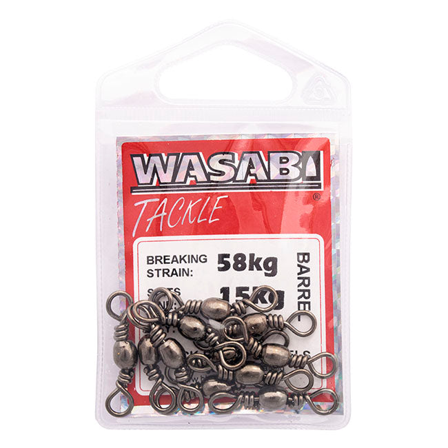 Wasabi Barrel Swivels Small Pack