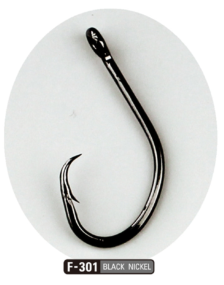 Sasame Live Circle Hook Black F-301