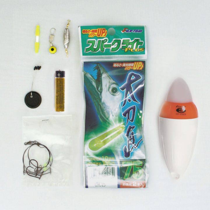 Fuji-Toki Electric Float Hairtail Set CS2 Multi-Colour Led