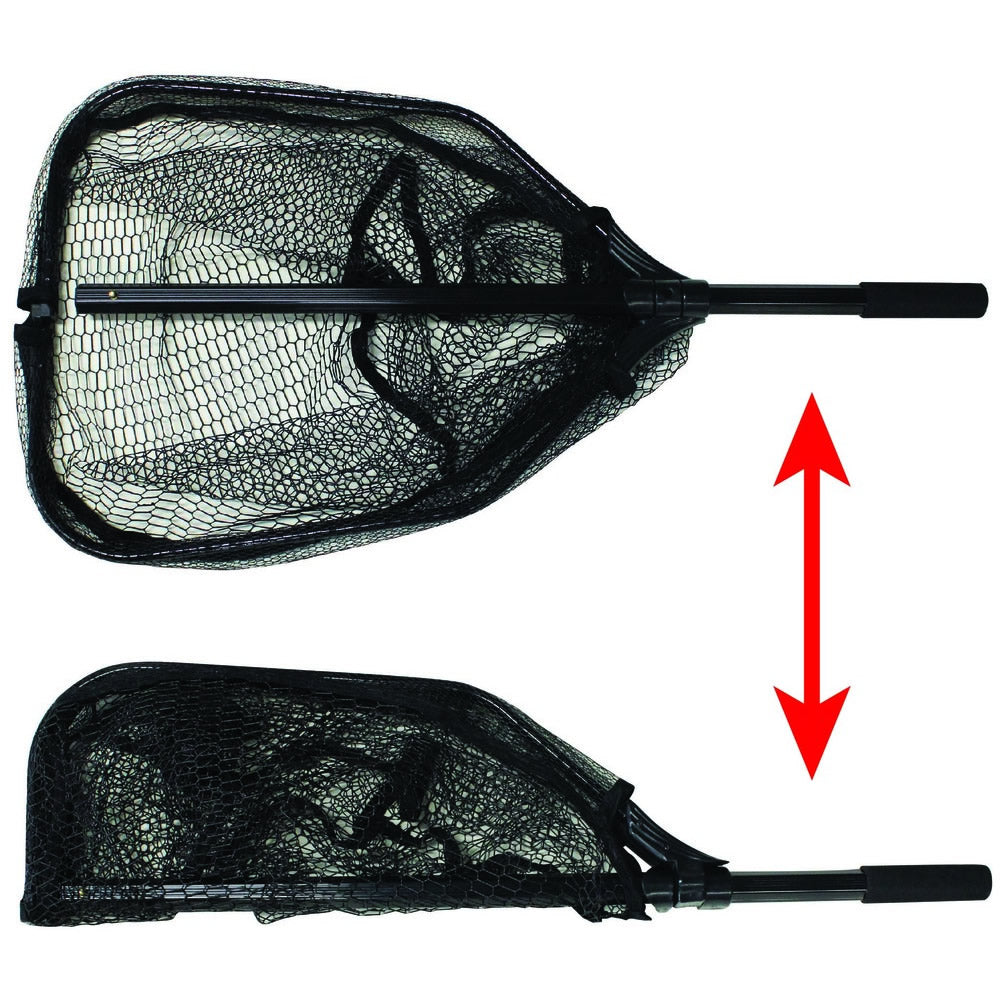Landing Net Without Net Wilson Large Folding Landing Net With Telescopic Handle – Anglerpower ...