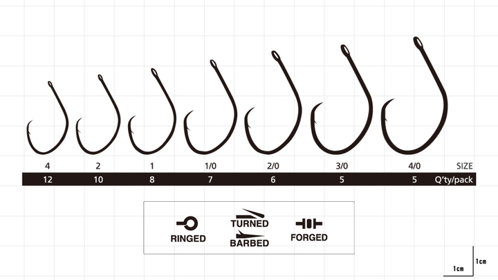 Hayabusa H.CRL186 Light Circle Hooks