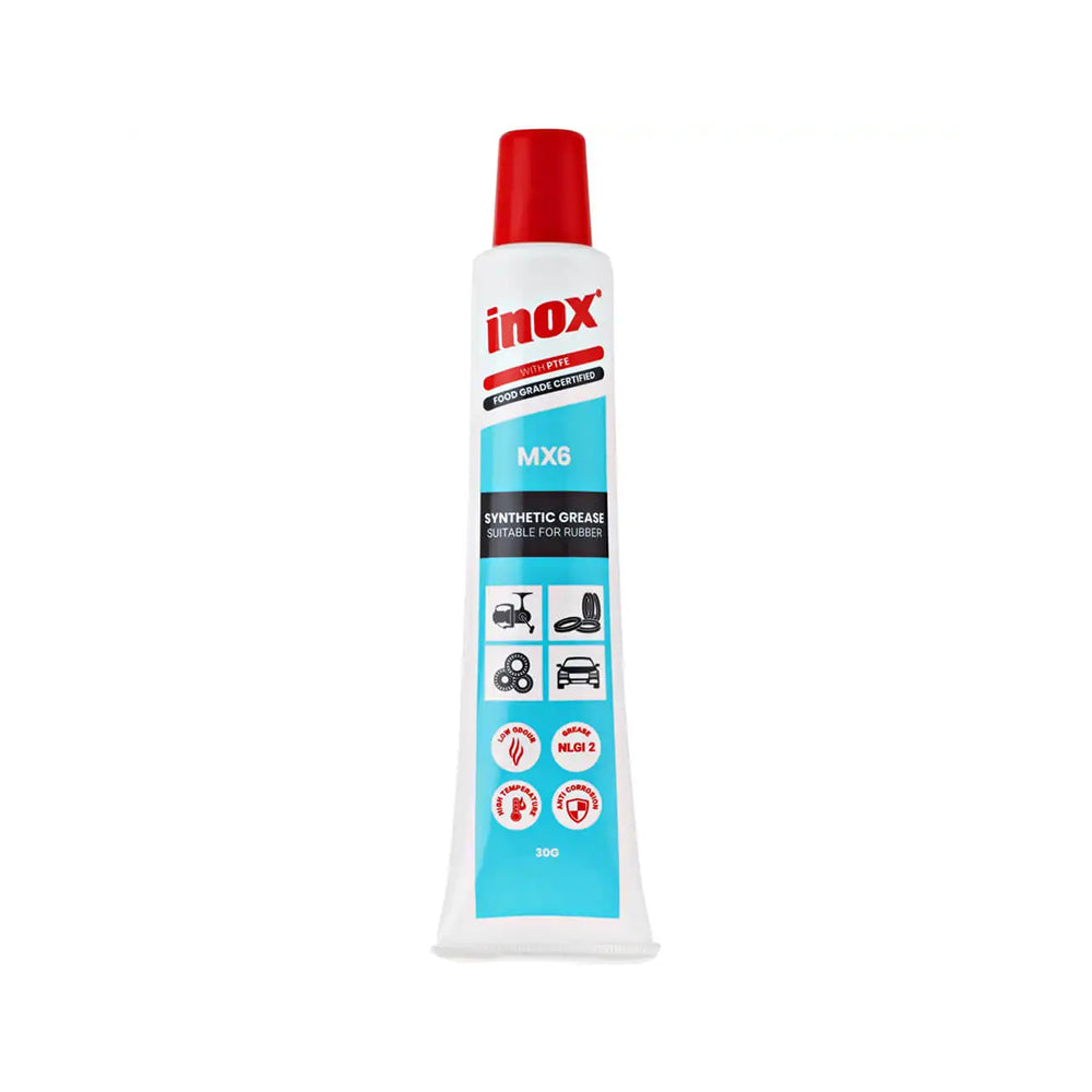 Inox MX6 Rubber Grease with PTFE 30g