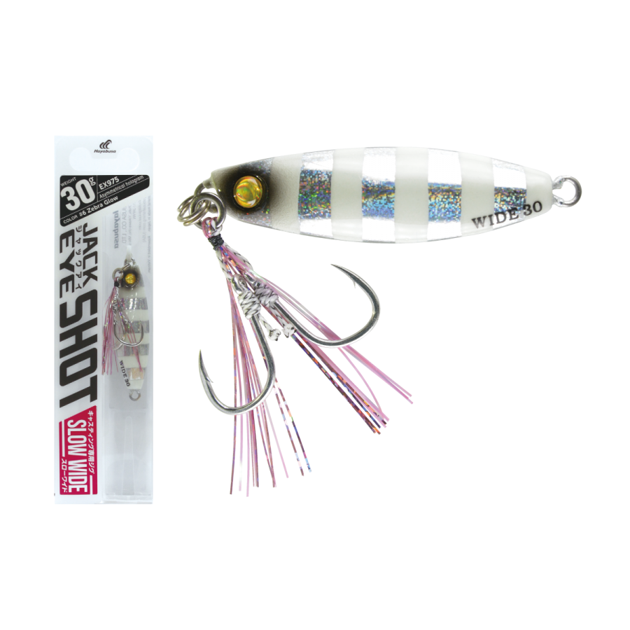 Hayabusa Jackeye Shot EX975 Slow Wide Jig 20g