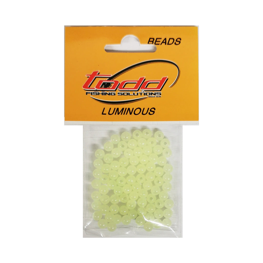 Todd Hard Beads Lumo Green 4mm