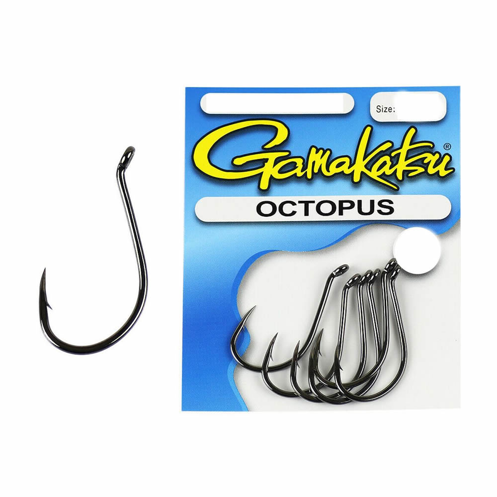 Gamakatsu Octopus Hooks Black