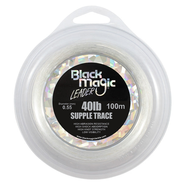 Black Magic Supple Trace Leader