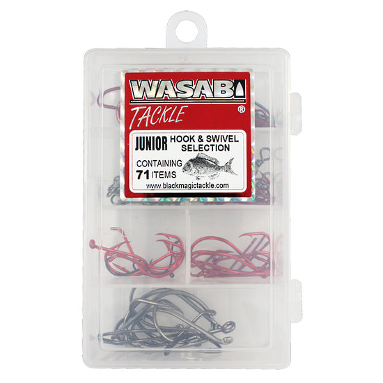 Wasabi Junior Selection Hook & Swivel Box