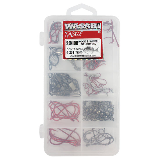 Wasabi Senior Selection Hook & Swivel Box